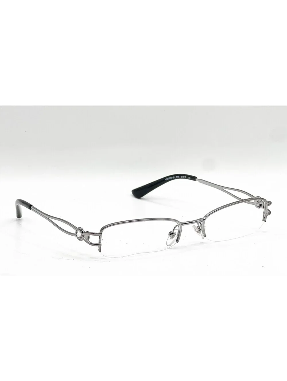 Vogue Vo 3929-Bi 548 Silver Authentic Eyeglasses 51-18-135